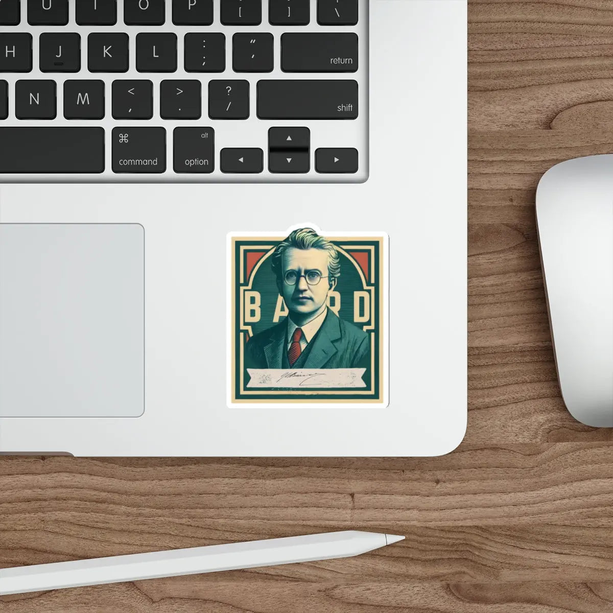 John Logie Baird - Pioneer of Television Die-Cut Sticker Printify