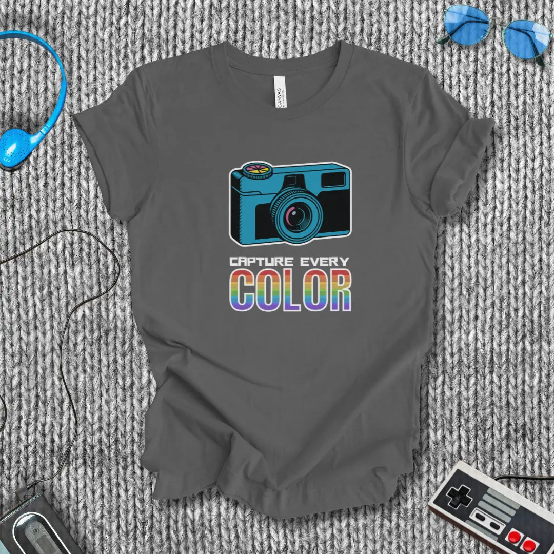 Capture Every Color T-Shirt Bella+Canvas