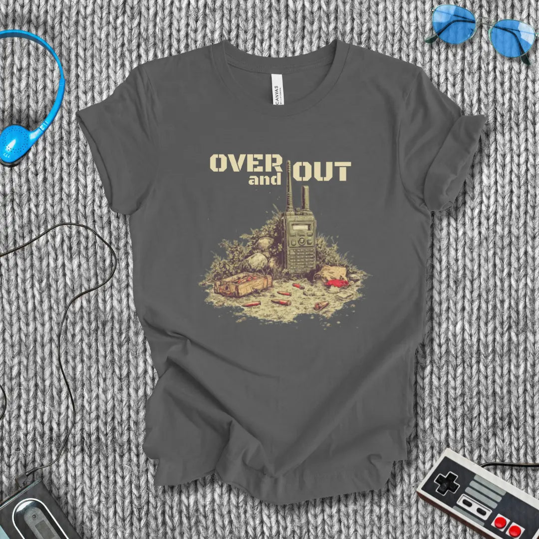 Over and Out T-Shirt Bella+Canvas