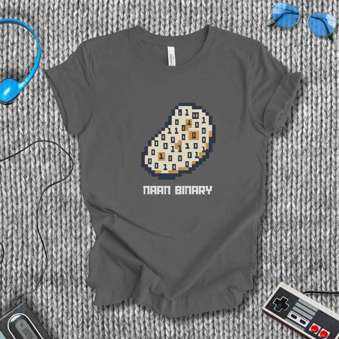 Naan Binary T-Shirt Bella+Canvas