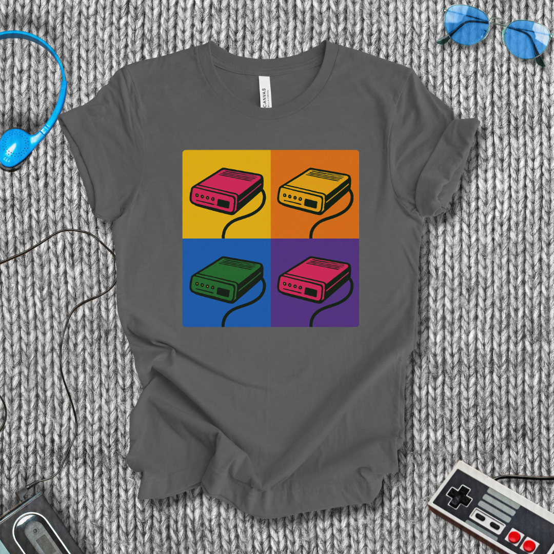 Retro Dial-Up Pop Art T-shirt