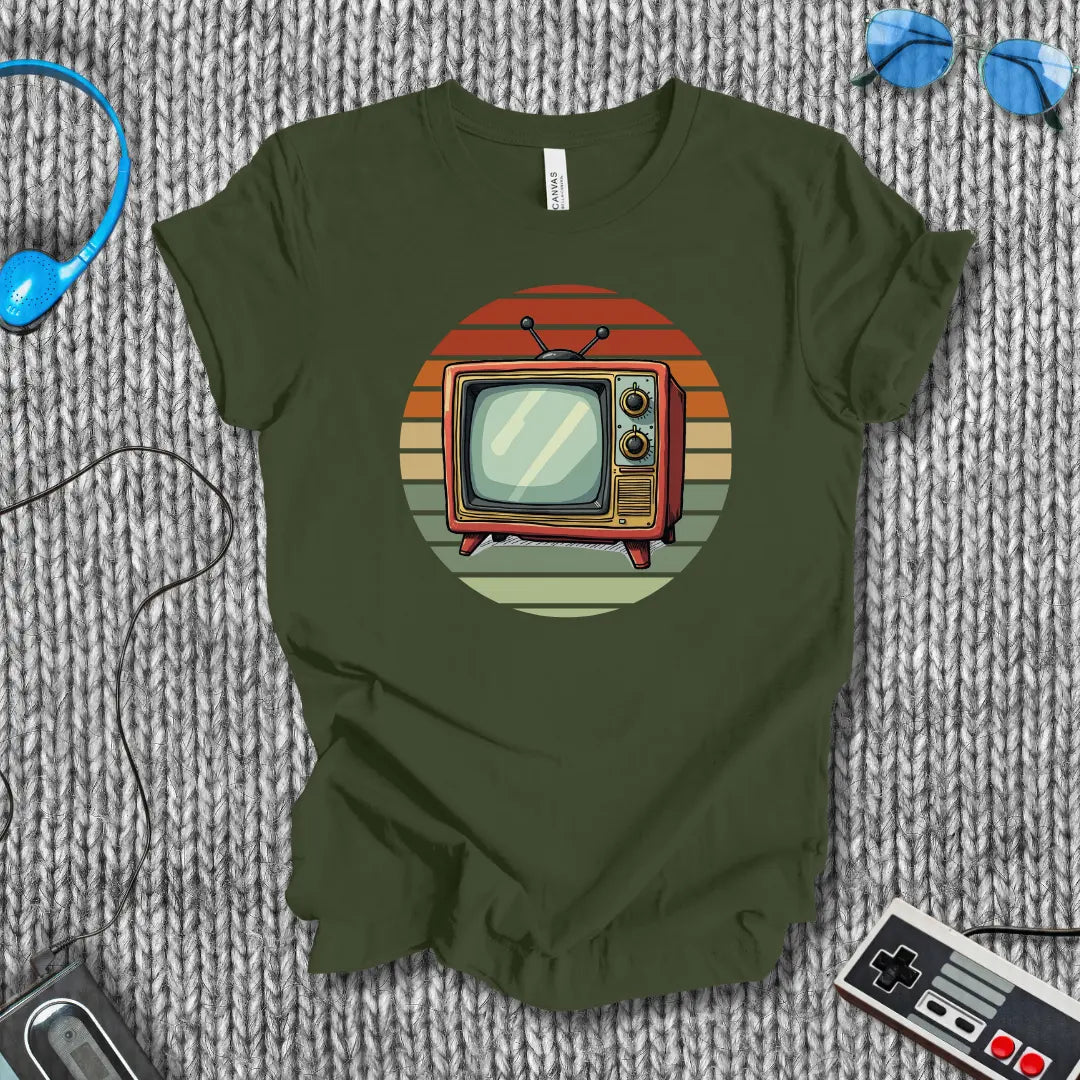 The Tube Vintage TV T-Shirt Bella+Canvas