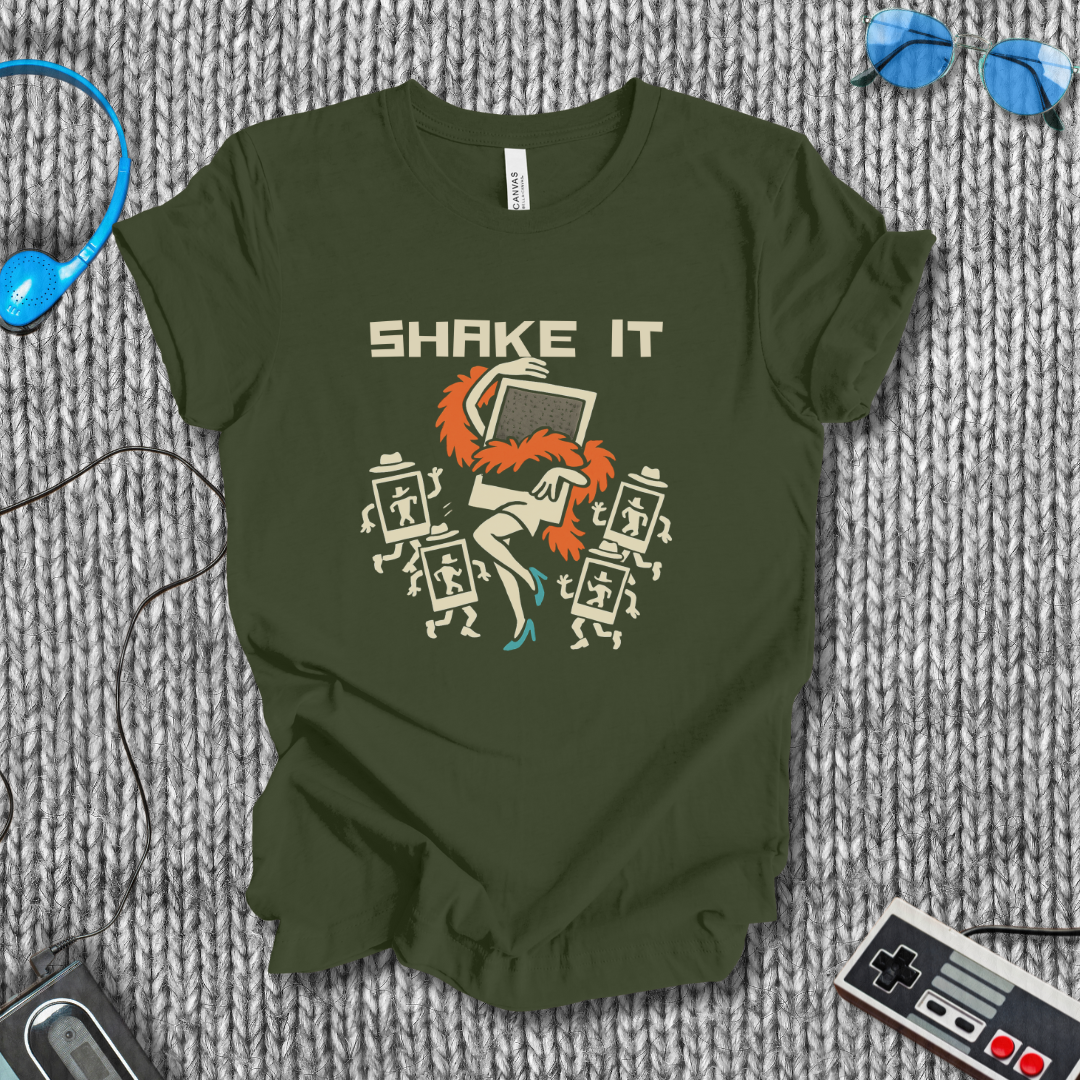 Instant Polaroid "Shake It" T-shirt