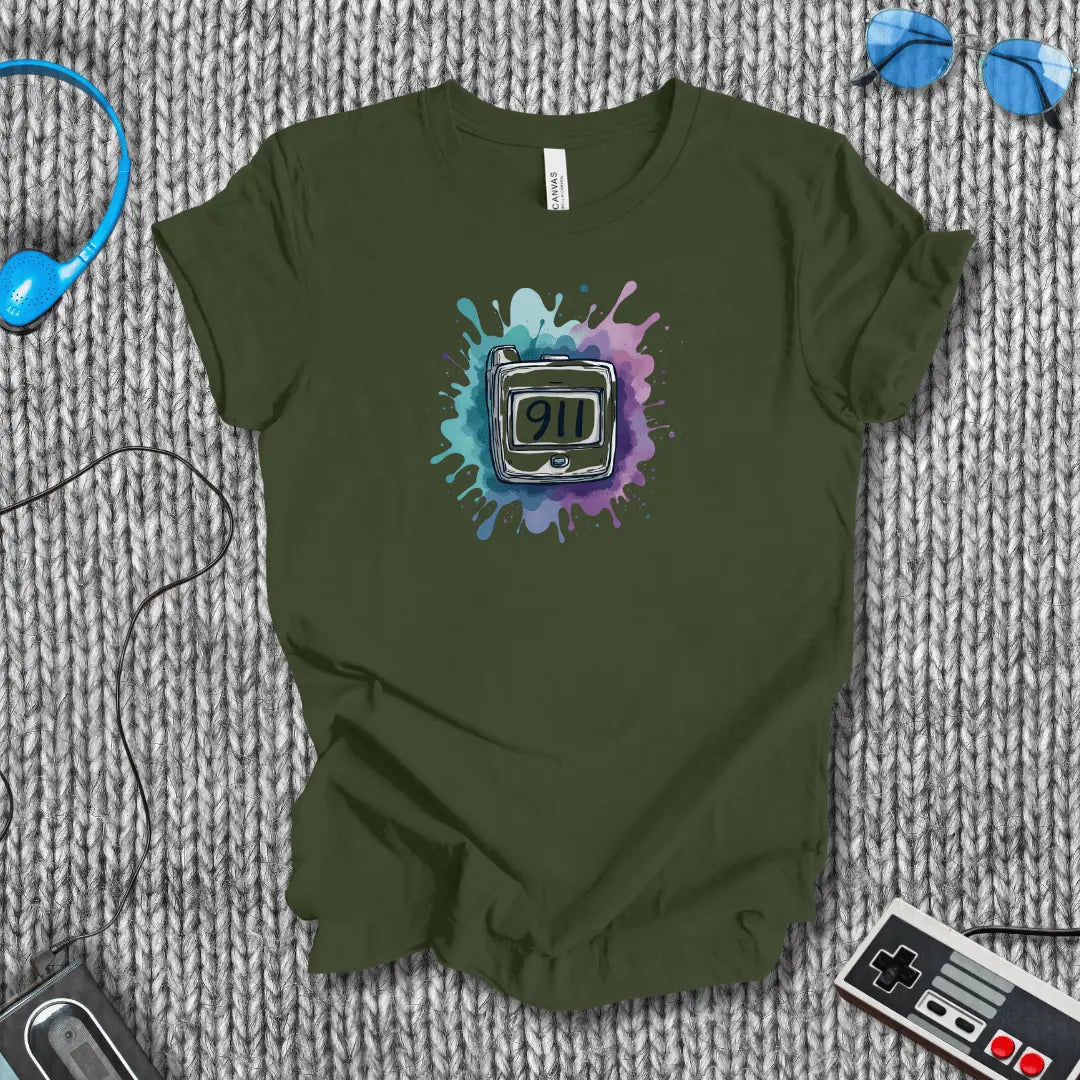 911 Page T-Shirt Bella+Canvas