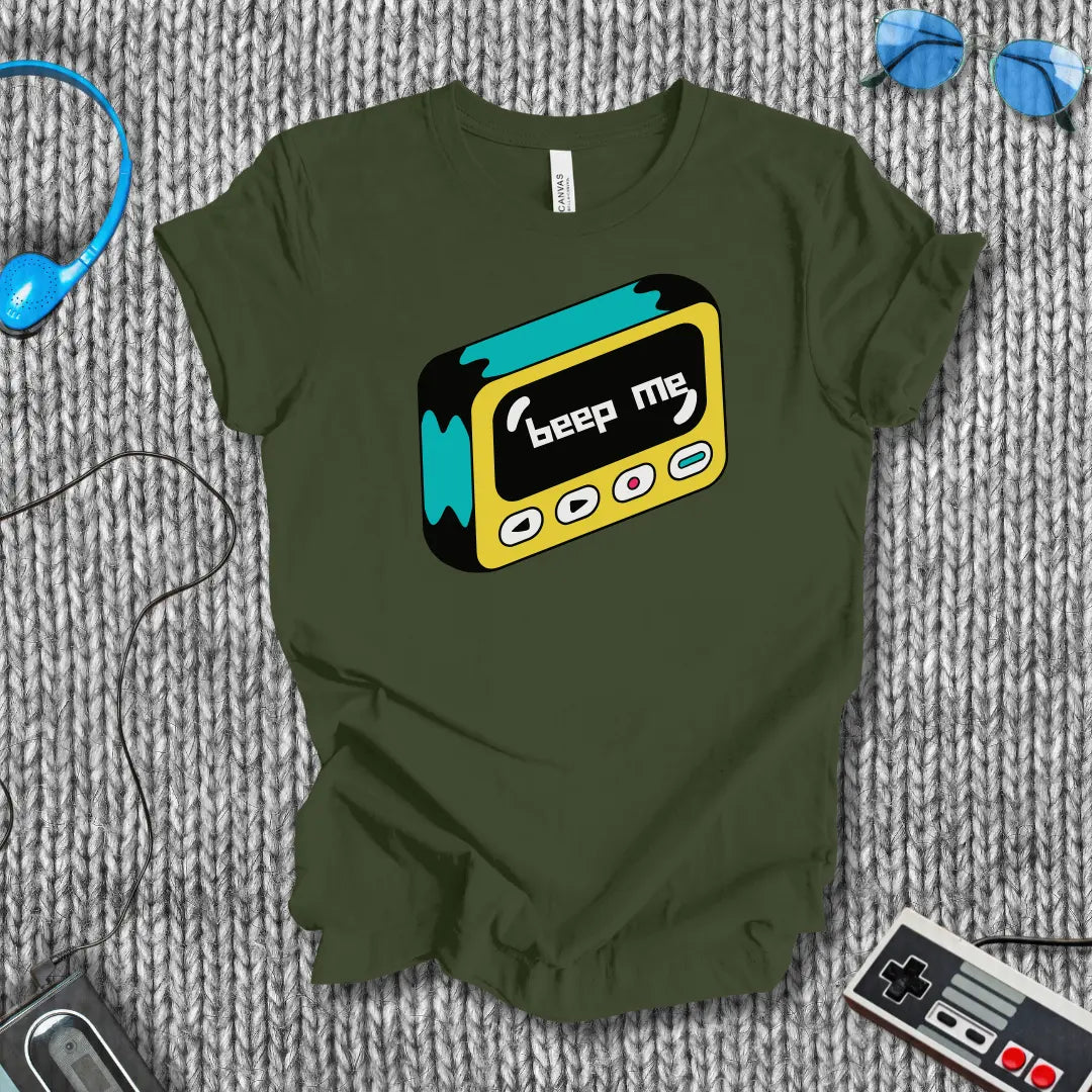 Beep Me T-Shirt Bella+Canvas
