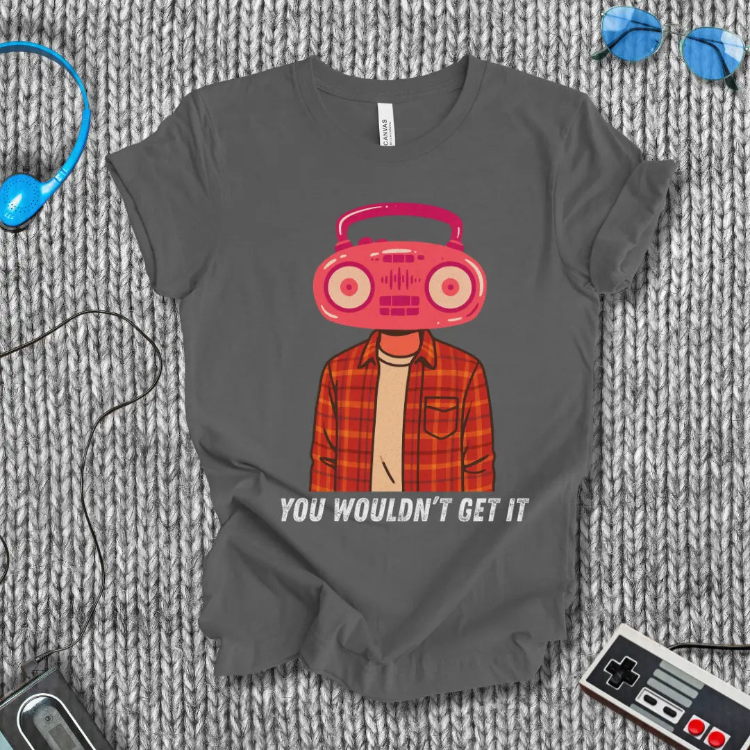 Boombox Head T-Shirt Bella+Canvas