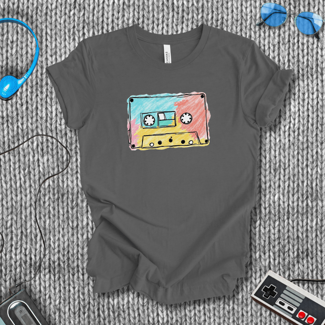Crayon Cassette T-Shirt
