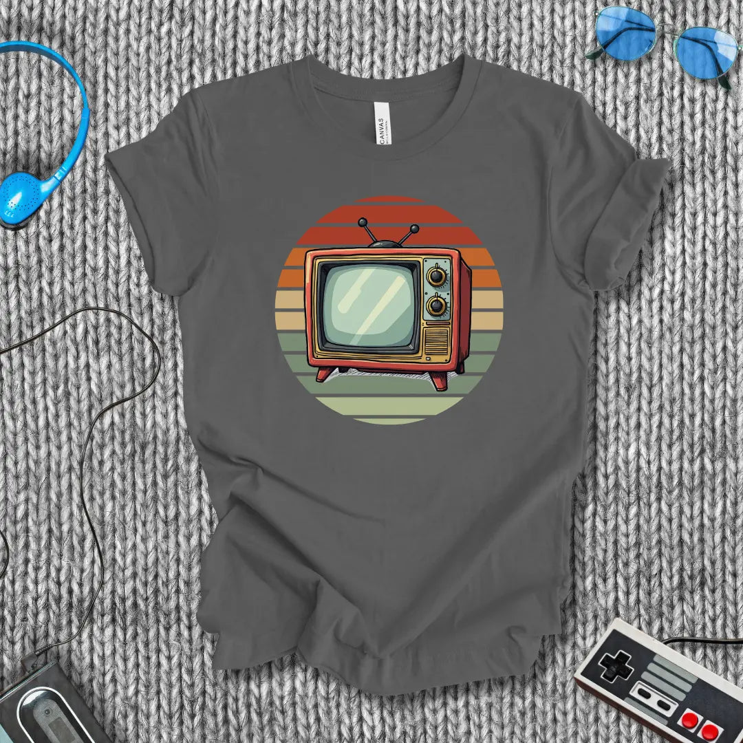 The Tube Vintage TV T-Shirt Bella+Canvas