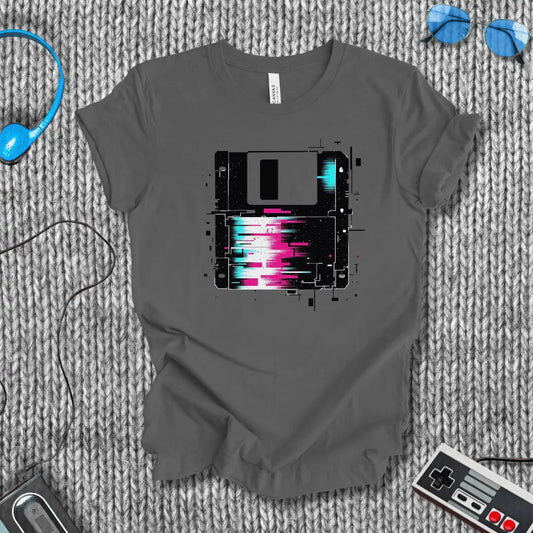 Glitch Disk T-Shirt Bella+Canvas
