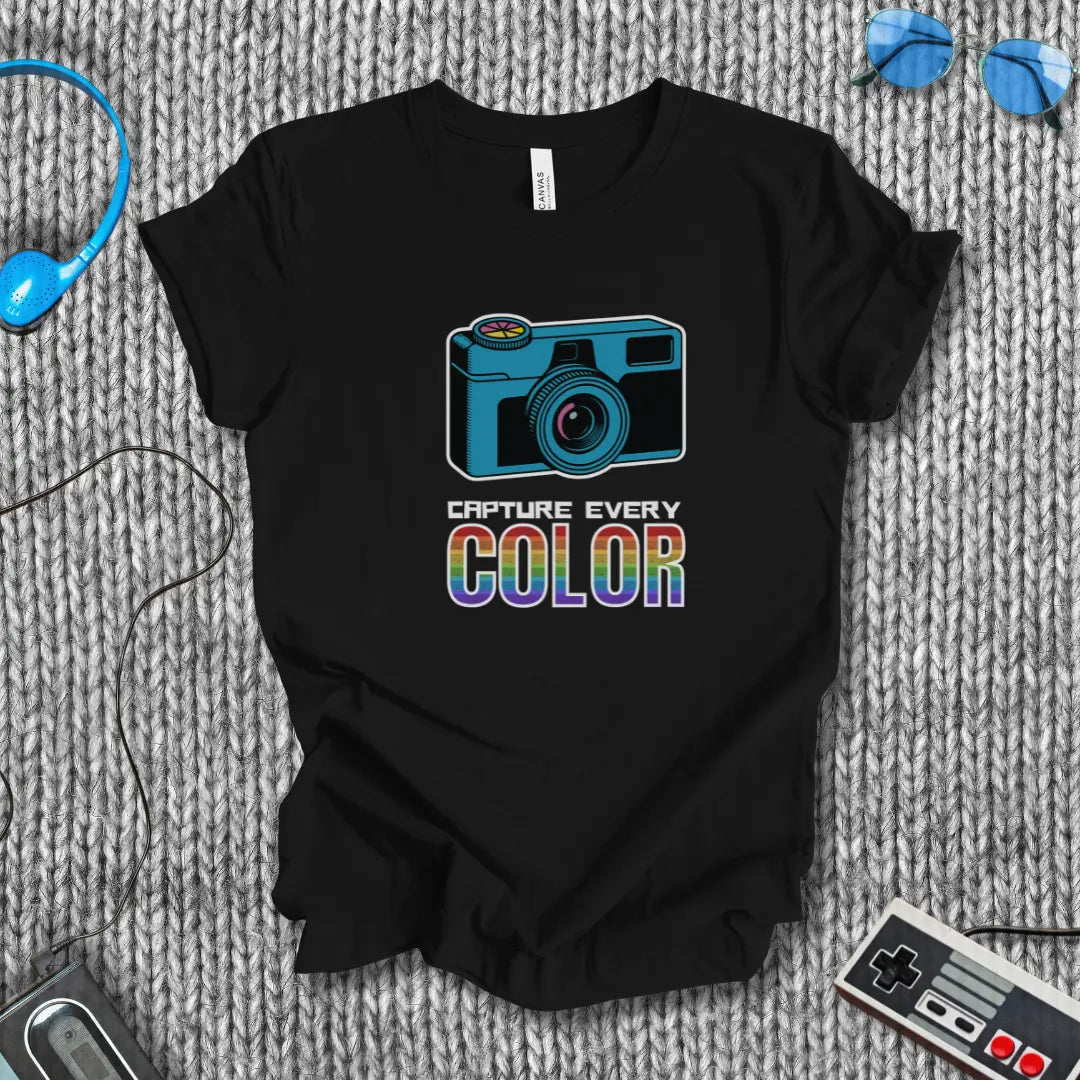 Capture Every Color T-Shirt Bella+Canvas