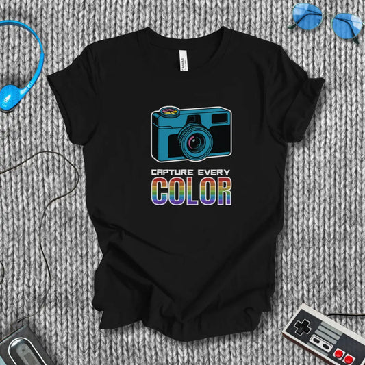 Capture Every Color T-Shirt Bella+Canvas