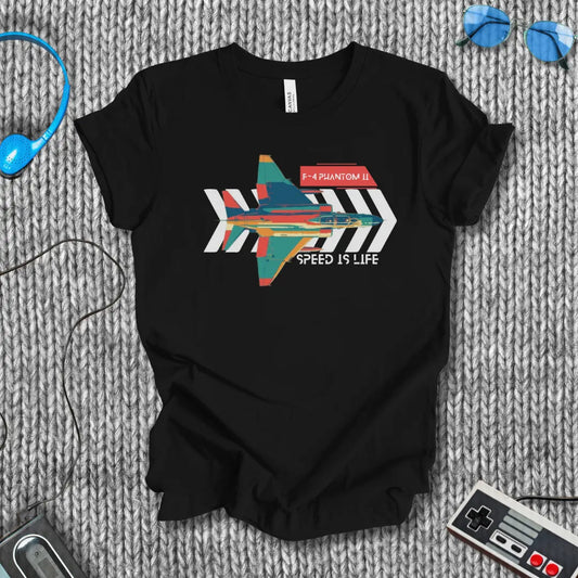 F-4 Phantom II Speed is Life T-Shirt Bella+Canvas