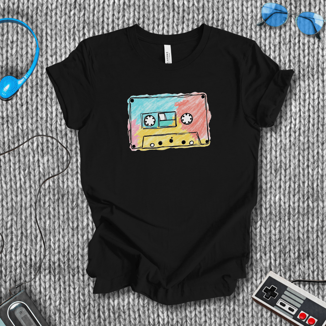 Crayon Cassette T-Shirt