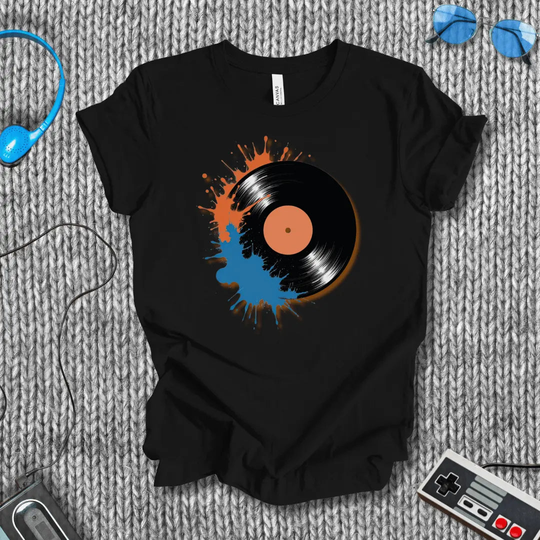 Vinyl Splash T-Shirt Bella+Canvas