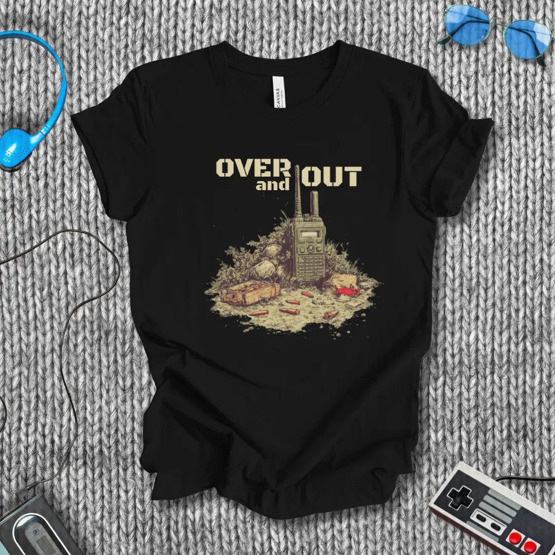 Over and Out T-Shirt Bella+Canvas