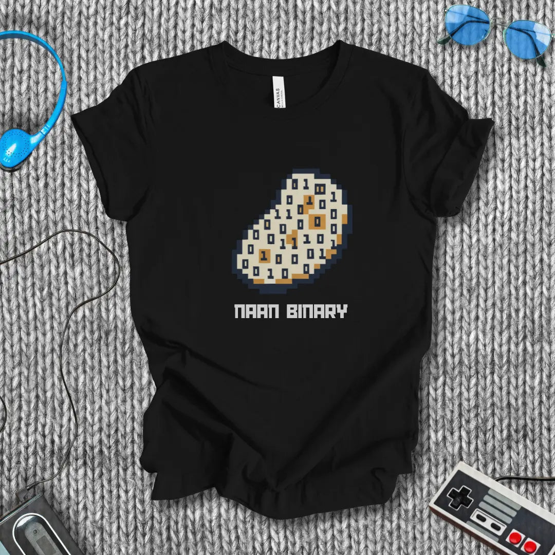 Naan Binary T-Shirt Bella+Canvas