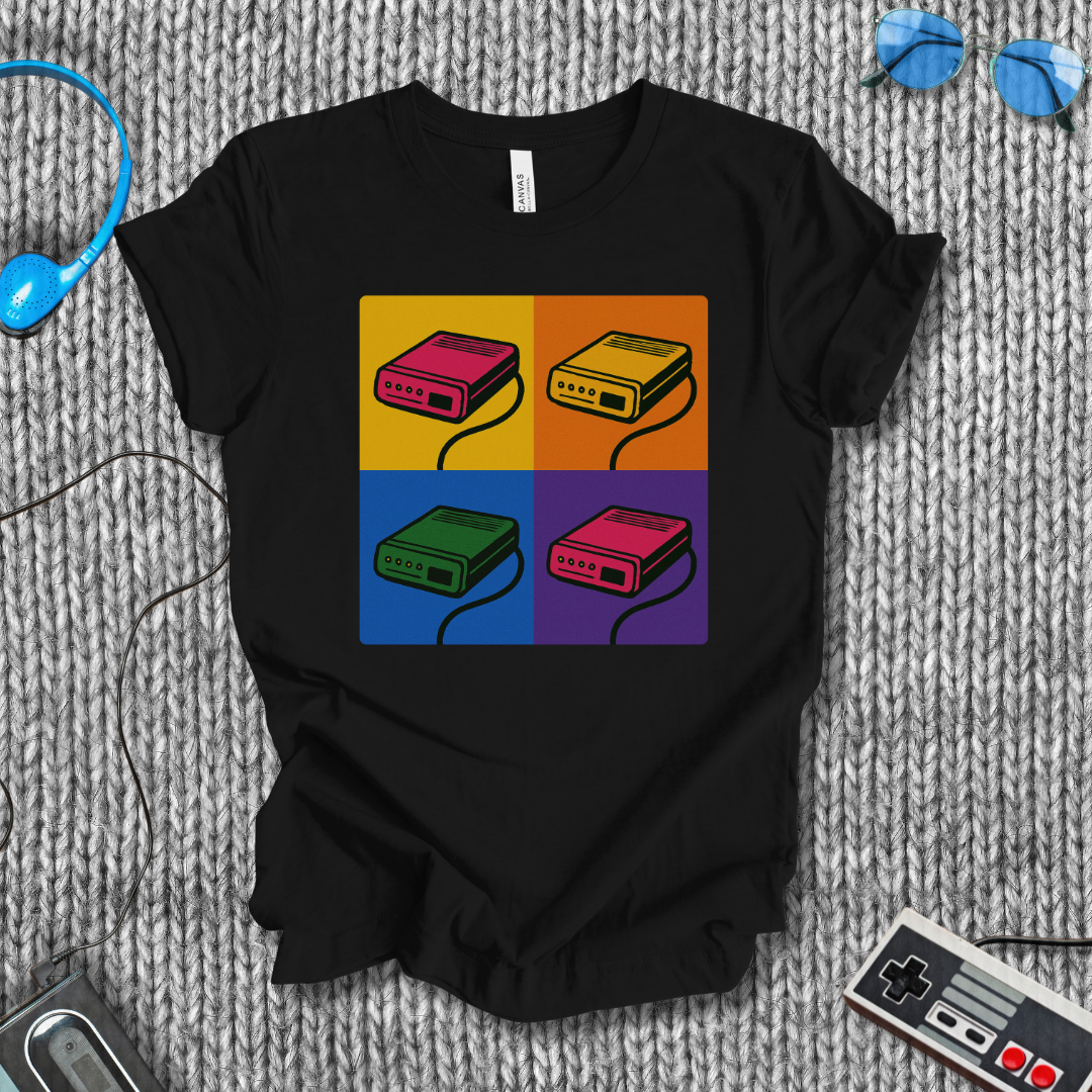 Retro Dial-Up Pop Art T-shirt