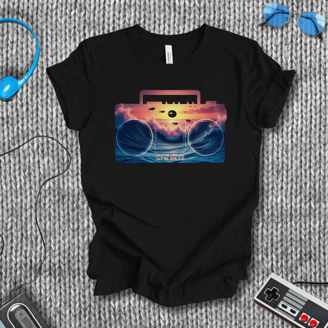 Ocean Boom T-Shirt Bella+Canvas