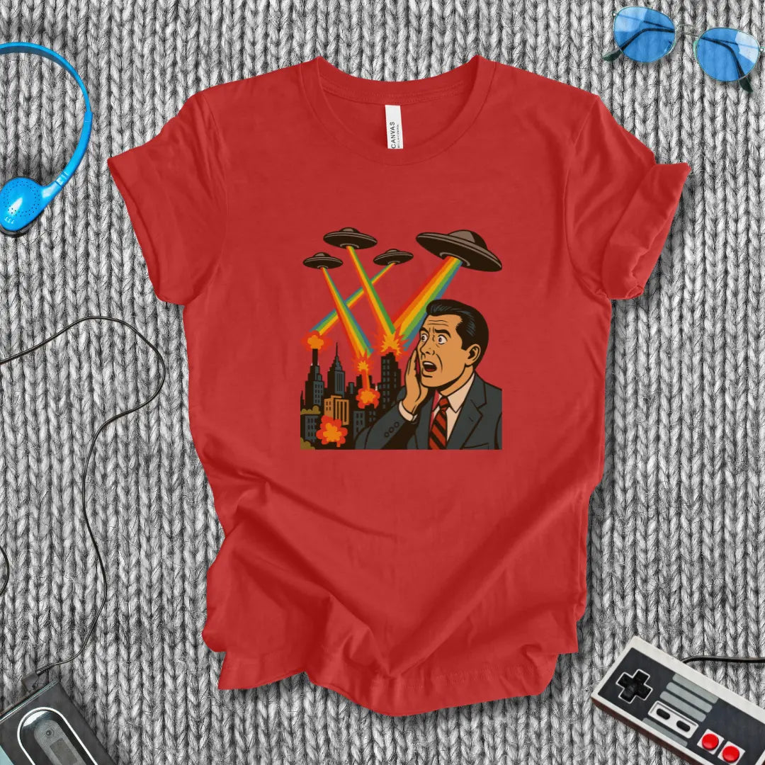 They Came From Above T-Shirt Bella+Canvas