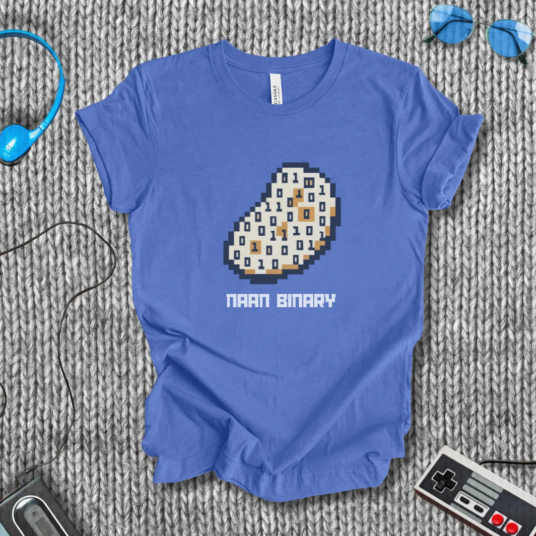 Naan Binary T-Shirt Bella+Canvas