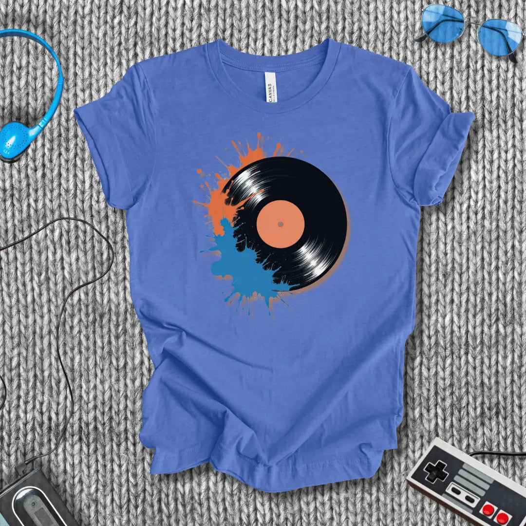 Vinyl Splash T-Shirt Bella+Canvas