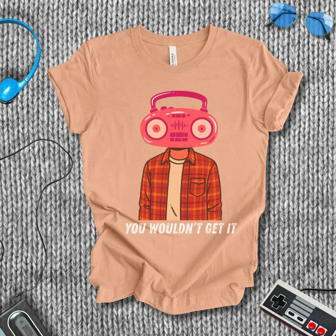 Boombox Head T-Shirt Bella+Canvas