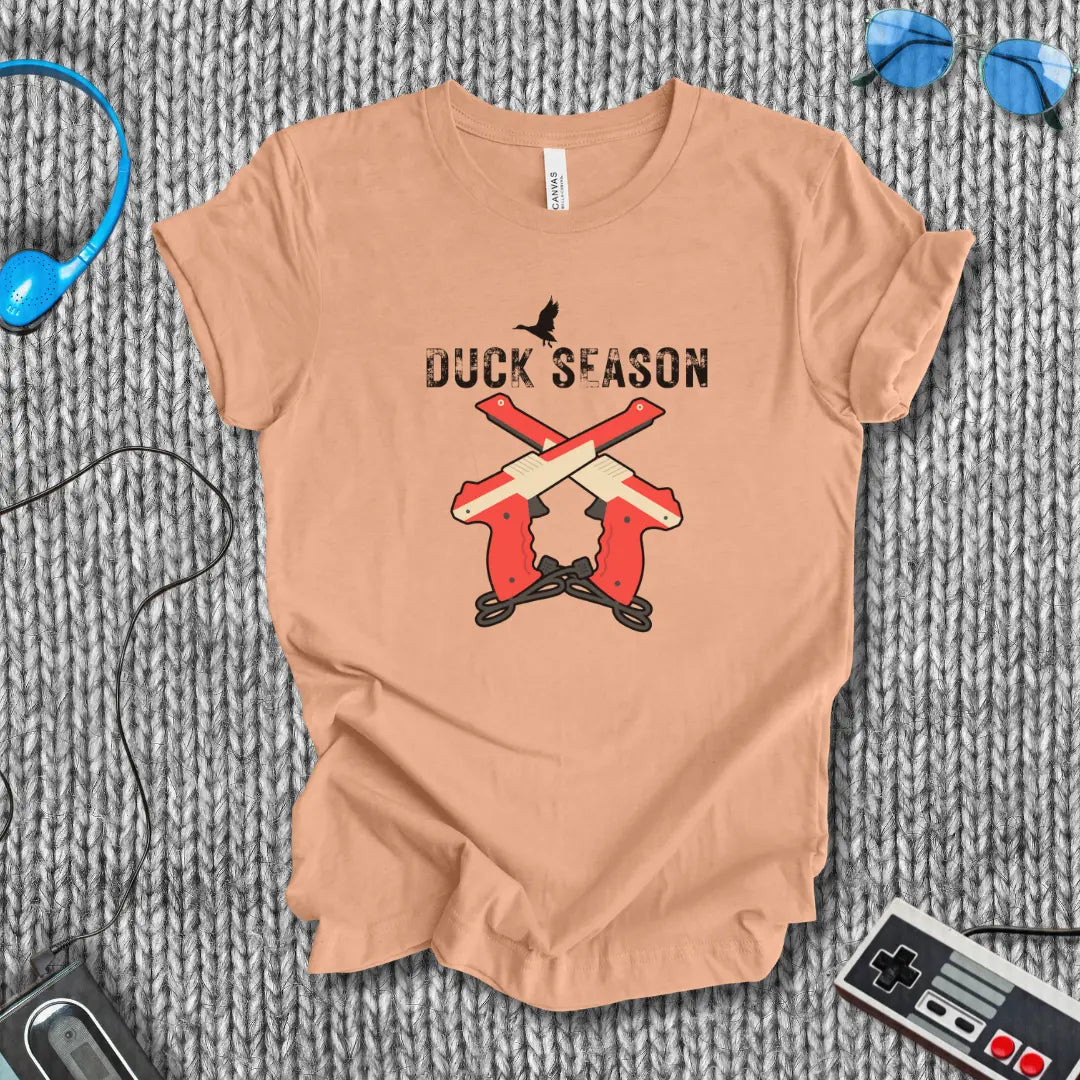 Duck Season [Faded] T-Shirt Bella+Canvas