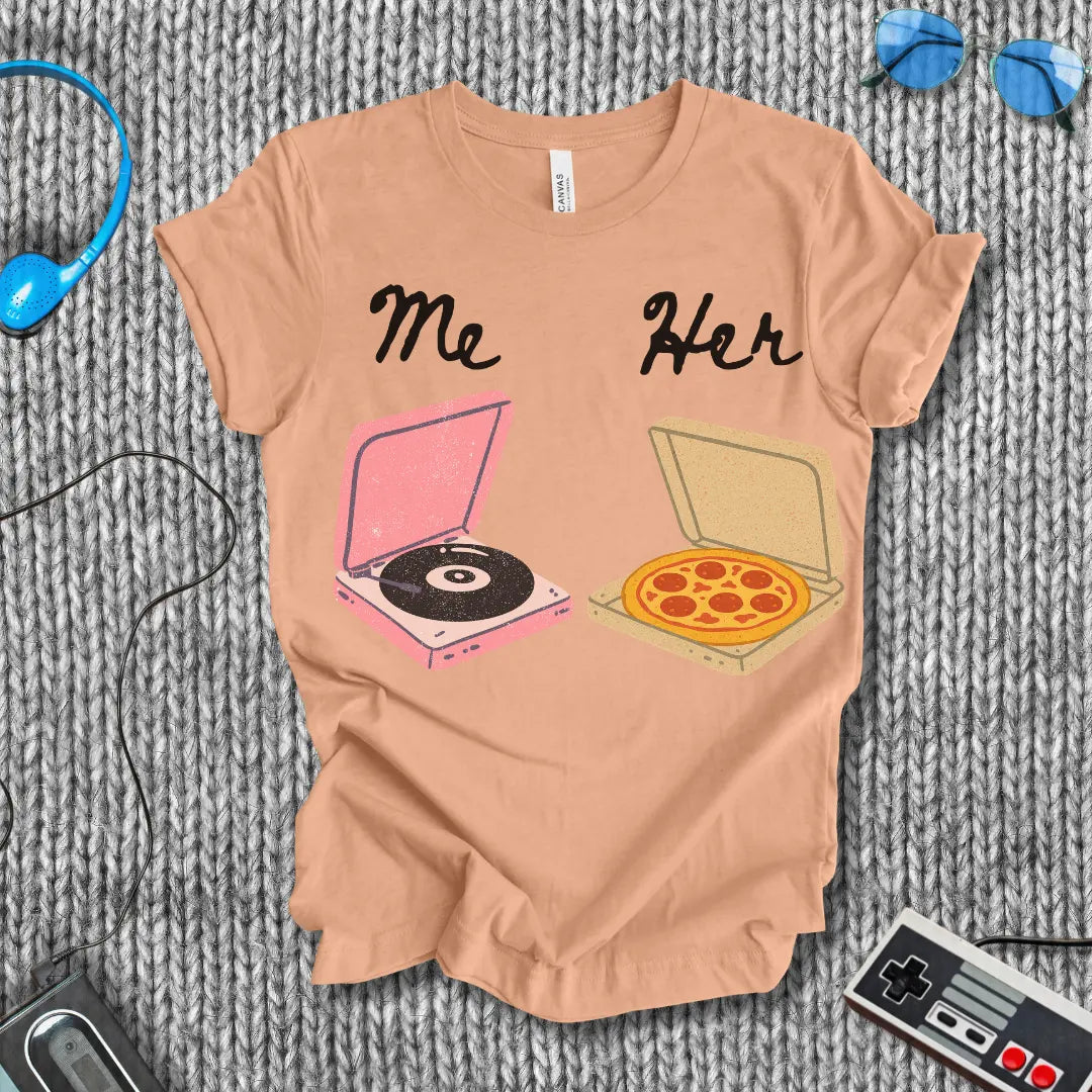 Me & Her Date Night T-Shirt Bella+Canvas