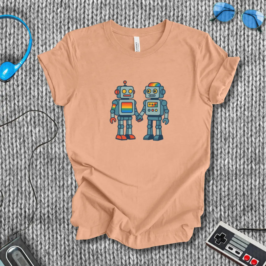 Robot Pride T-Shirt Bella+Canvas