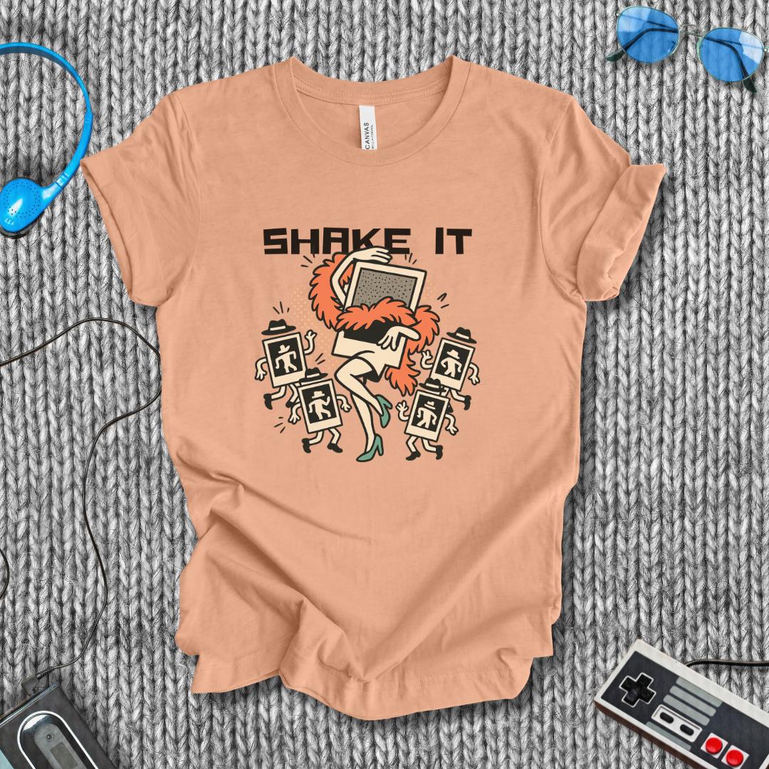 Instant Polaroid "Shake It" T-shirt
