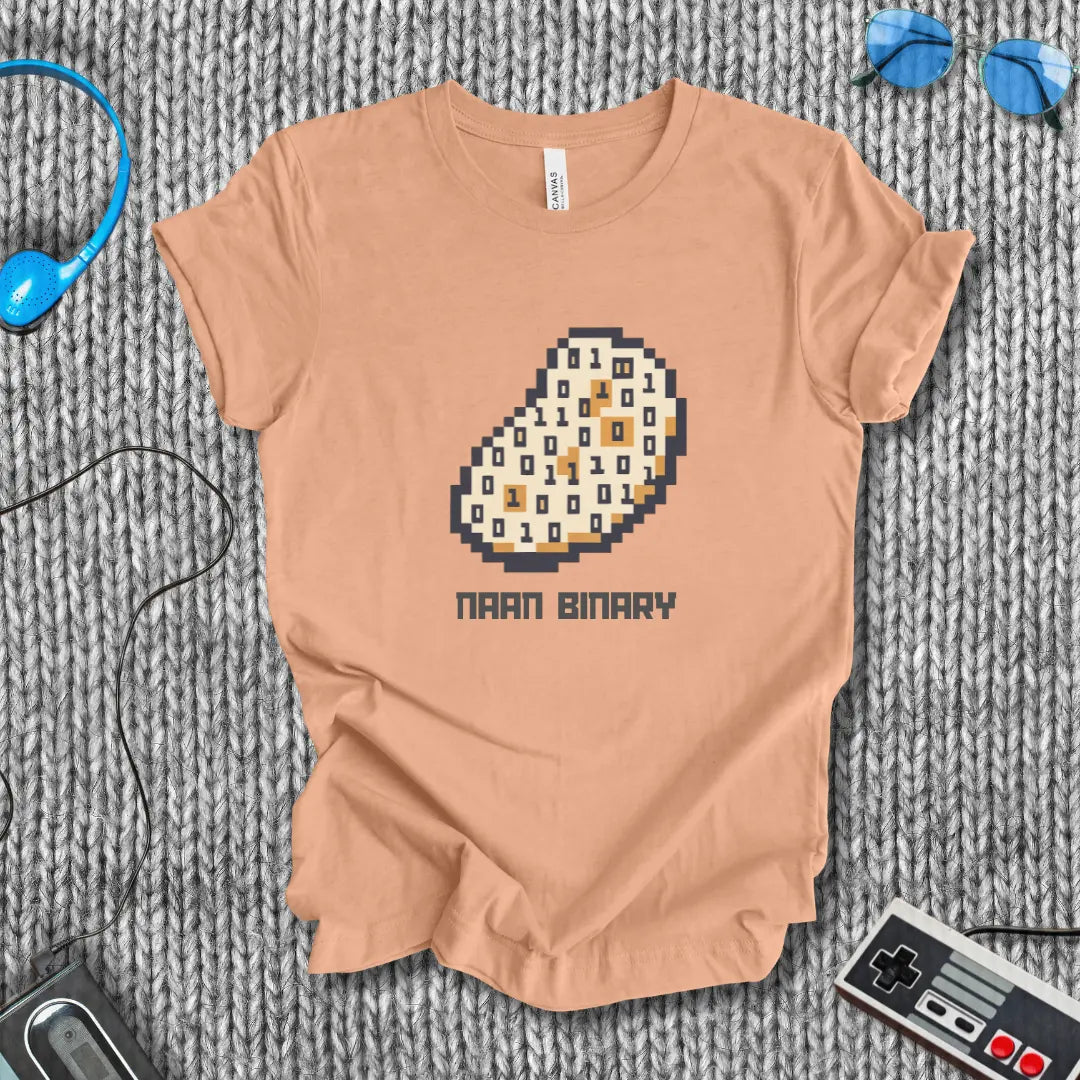 Naan Binary T-Shirt Bella+Canvas