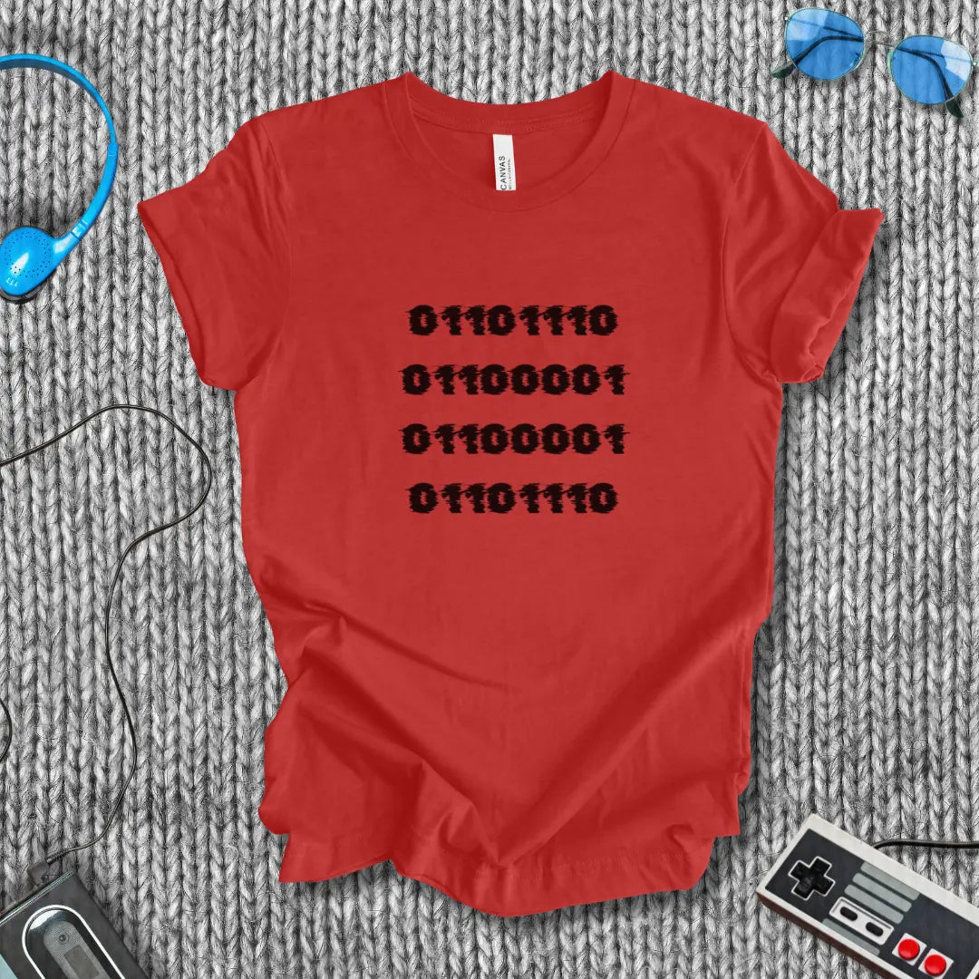 Naan (Binary) T-Shirt Bella+Canvas