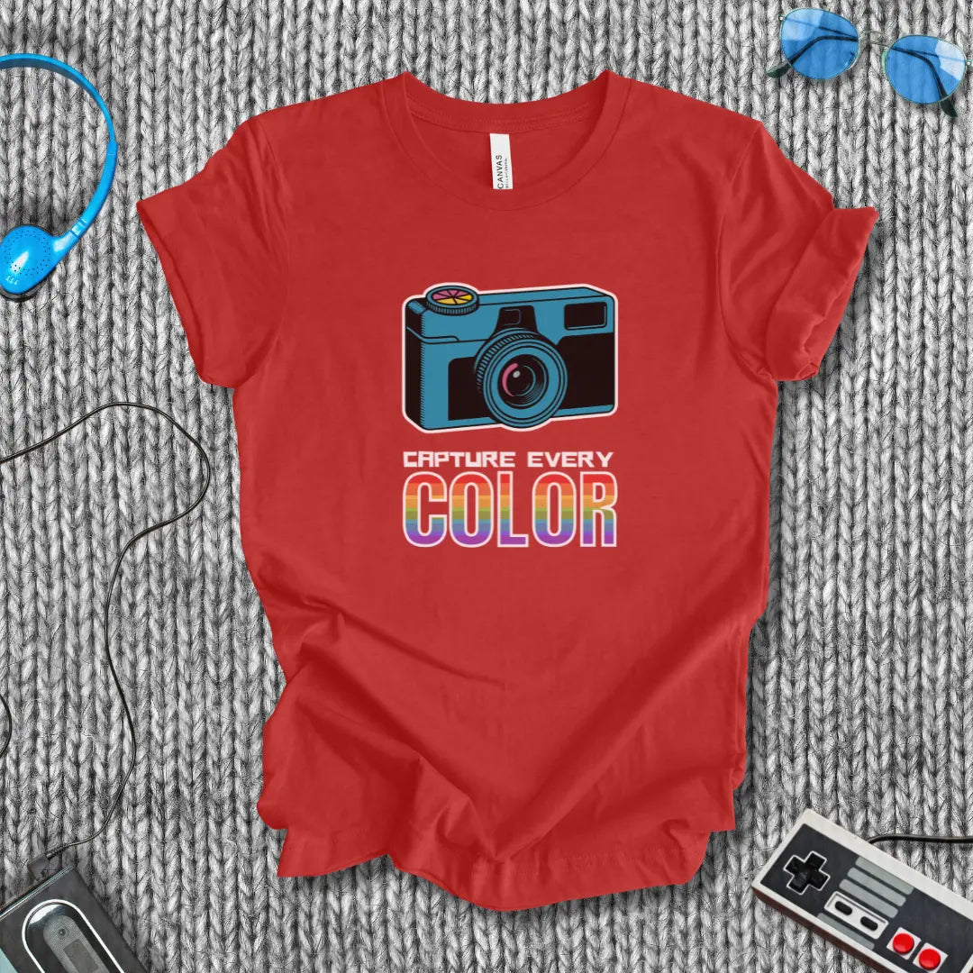Capture Every Color T-Shirt Bella+Canvas