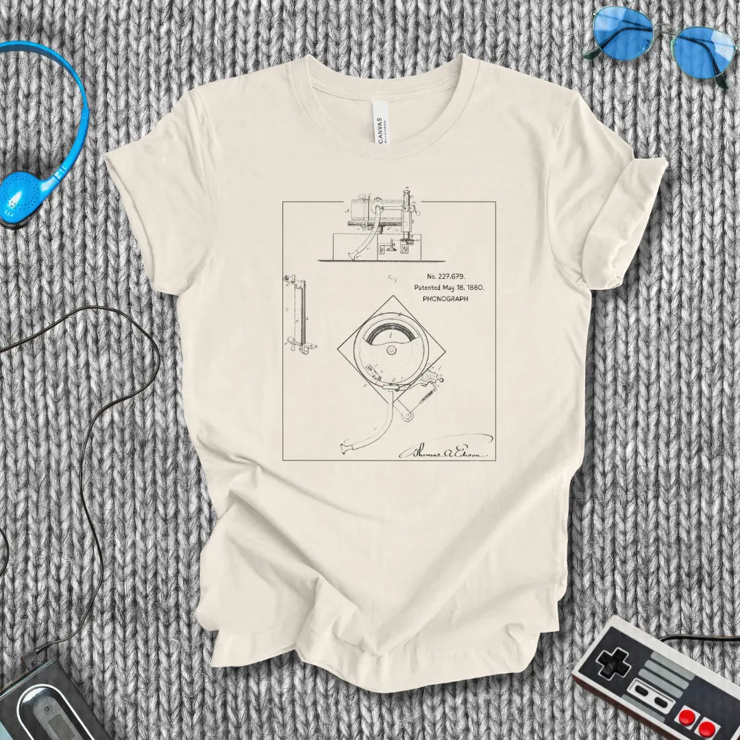 Phonograph Patent Bella+Canvas