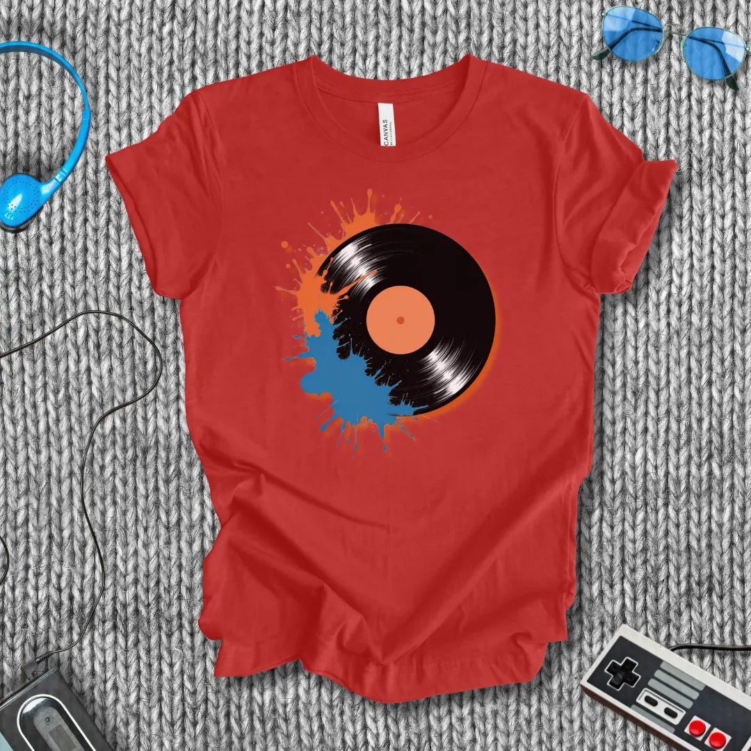 Vinyl Splash T-Shirt Bella+Canvas