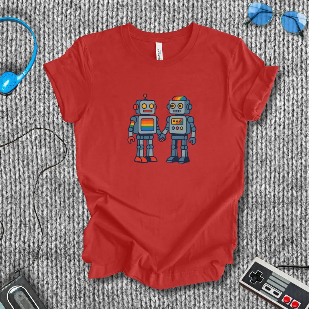 Robot Pride T-Shirt Bella+Canvas