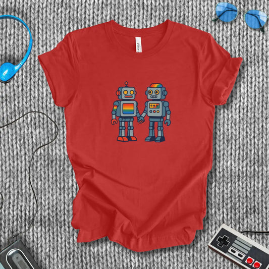 Robot Pride T-Shirt Bella+Canvas