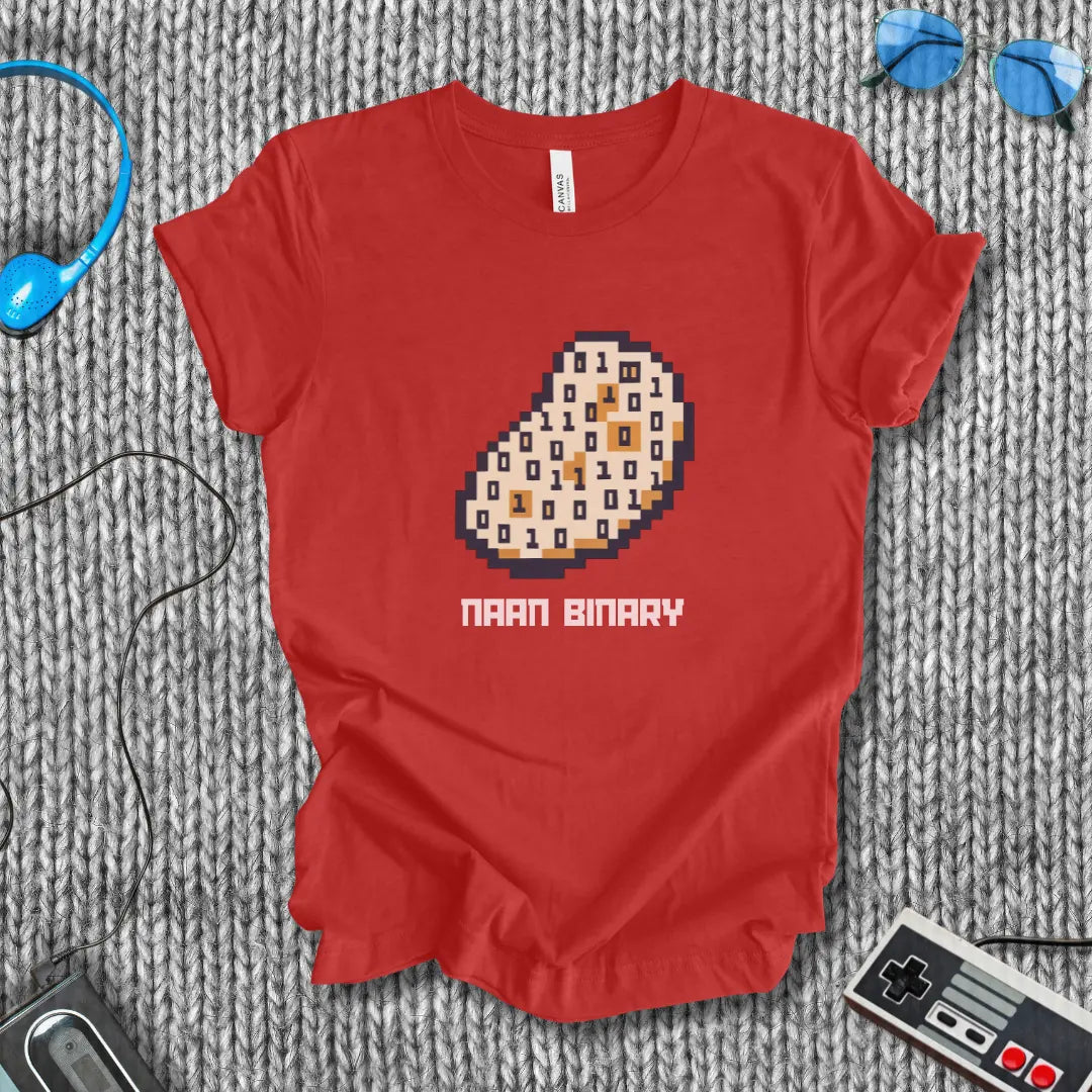 Naan Binary T-Shirt Bella+Canvas