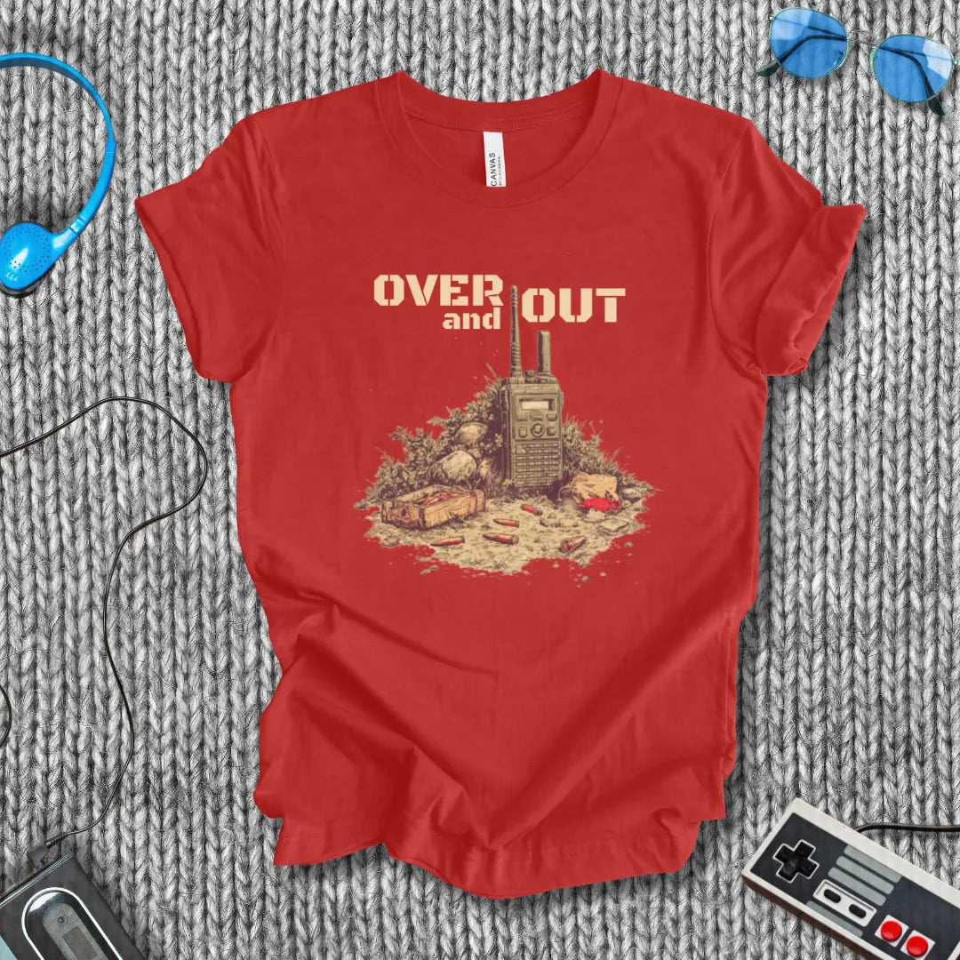 Over and Out T-Shirt Bella+Canvas