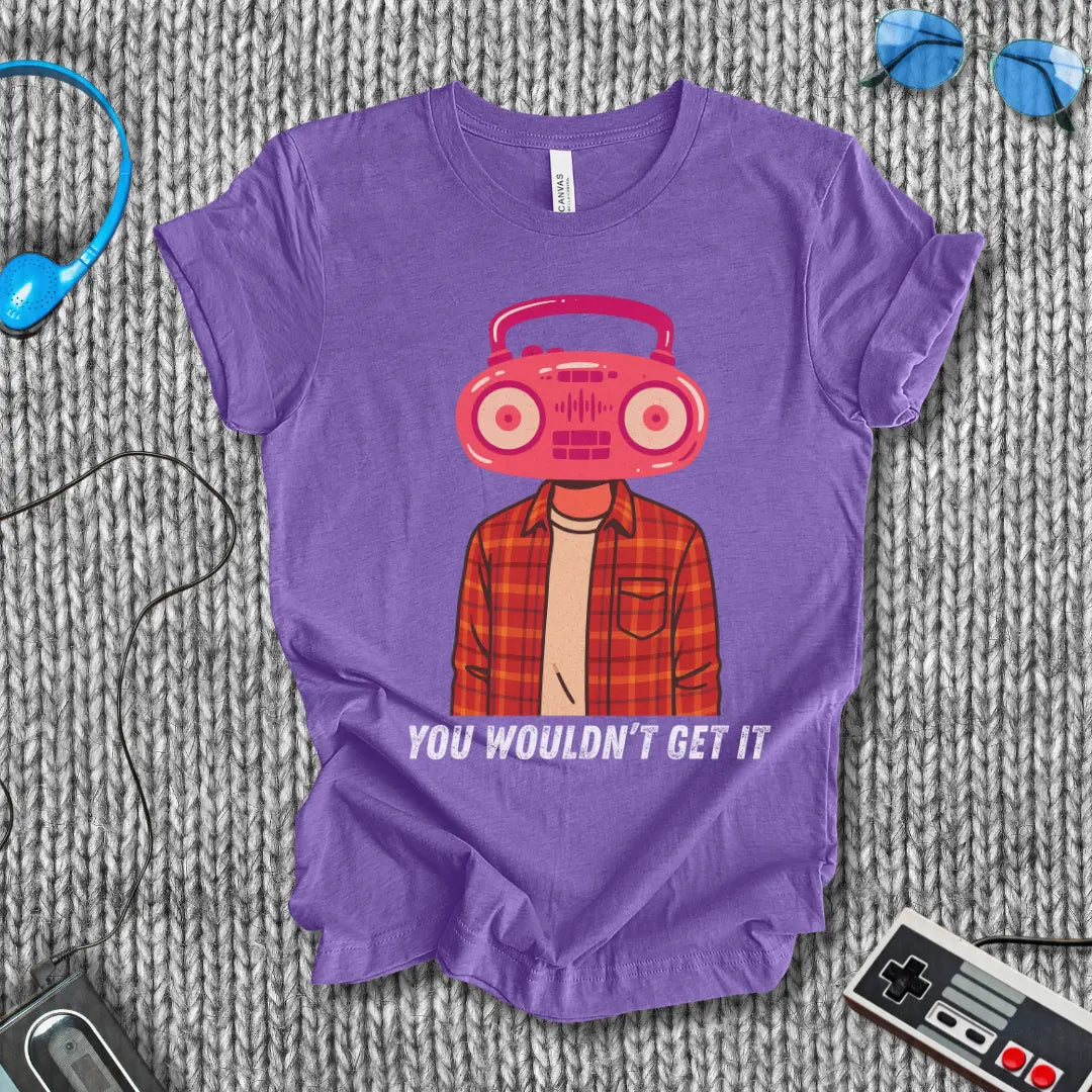 Boombox Head T-Shirt Bella+Canvas