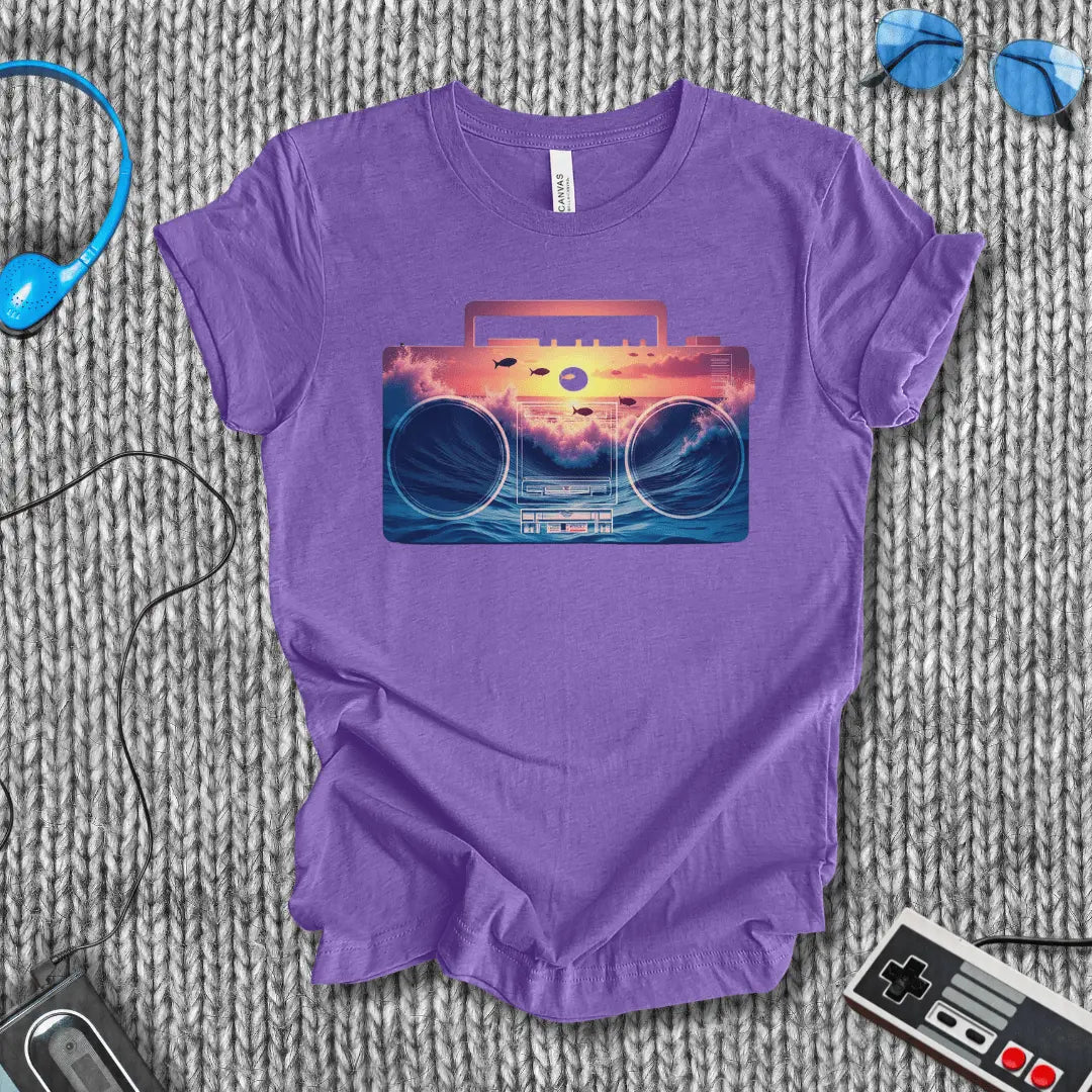 Ocean Boom T-Shirt Bella+Canvas