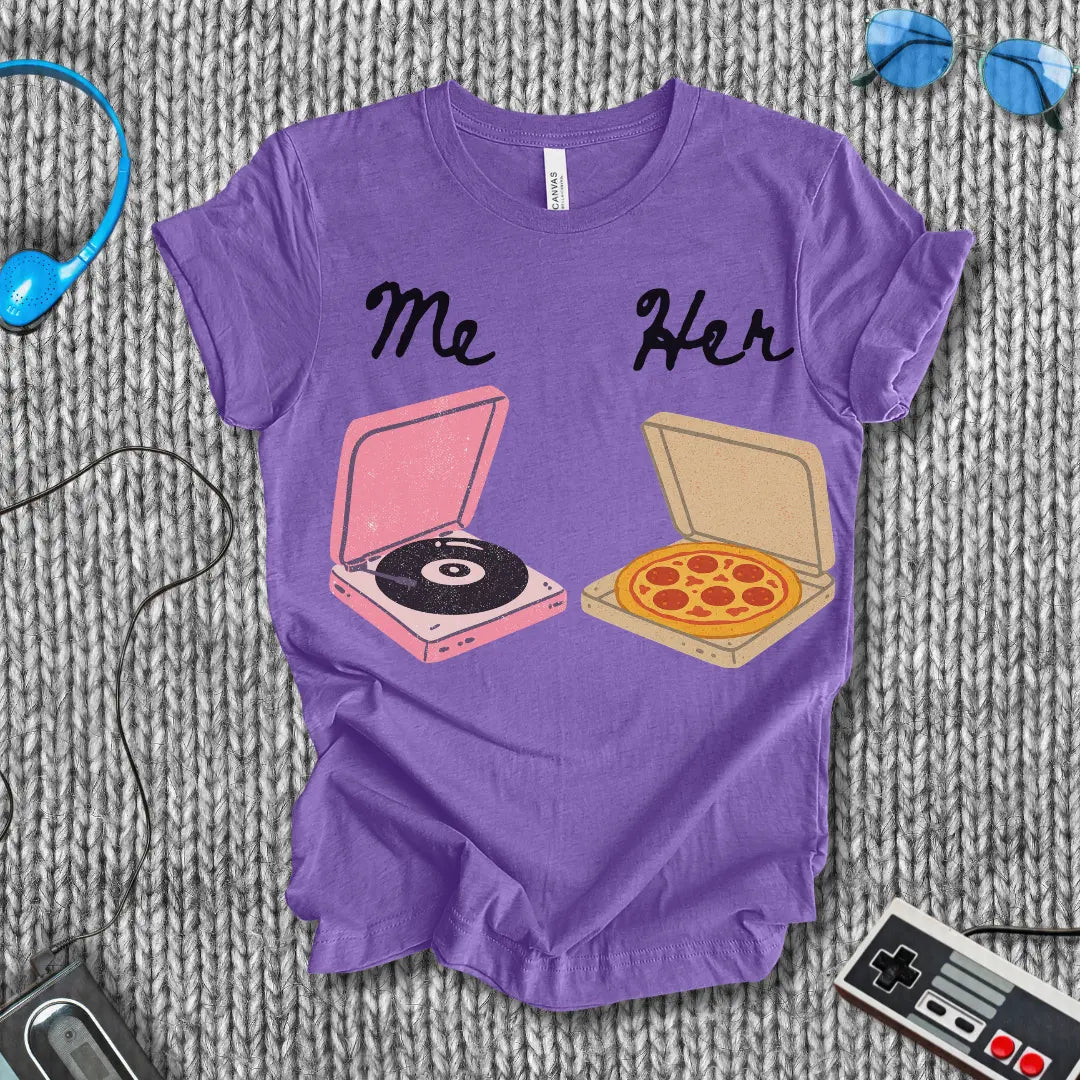 Me & Her Date Night T-Shirt Bella+Canvas