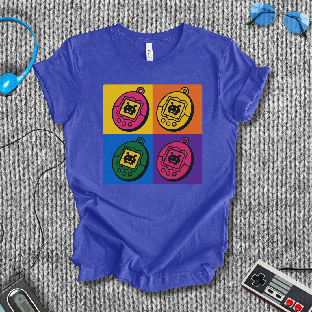 Retro Pixel Pet Pop Art T-shirt