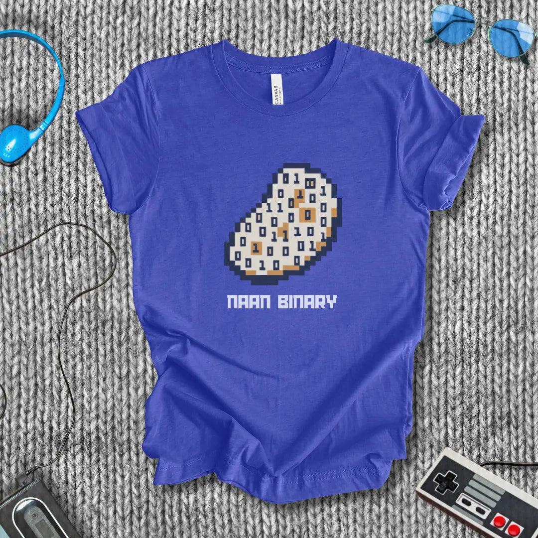 Naan Binary T-Shirt Bella+Canvas
