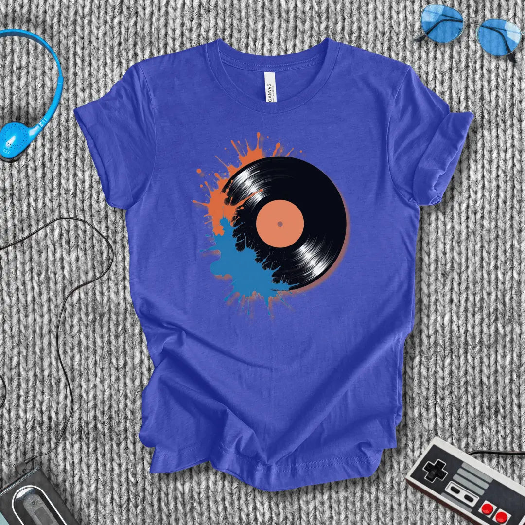 Vinyl Splash T-Shirt Bella+Canvas