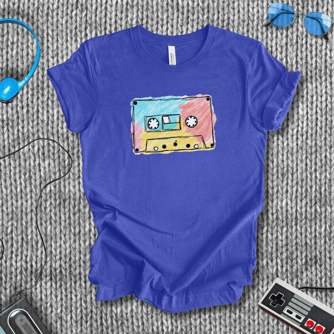 Crayon Cassette T-Shirt