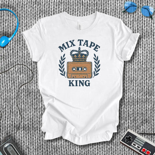 Mix Tape King T-Shirt Bella+Canvas
