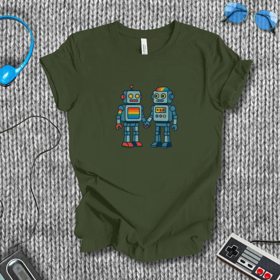 Robot Pride T-Shirt Bella+Canvas