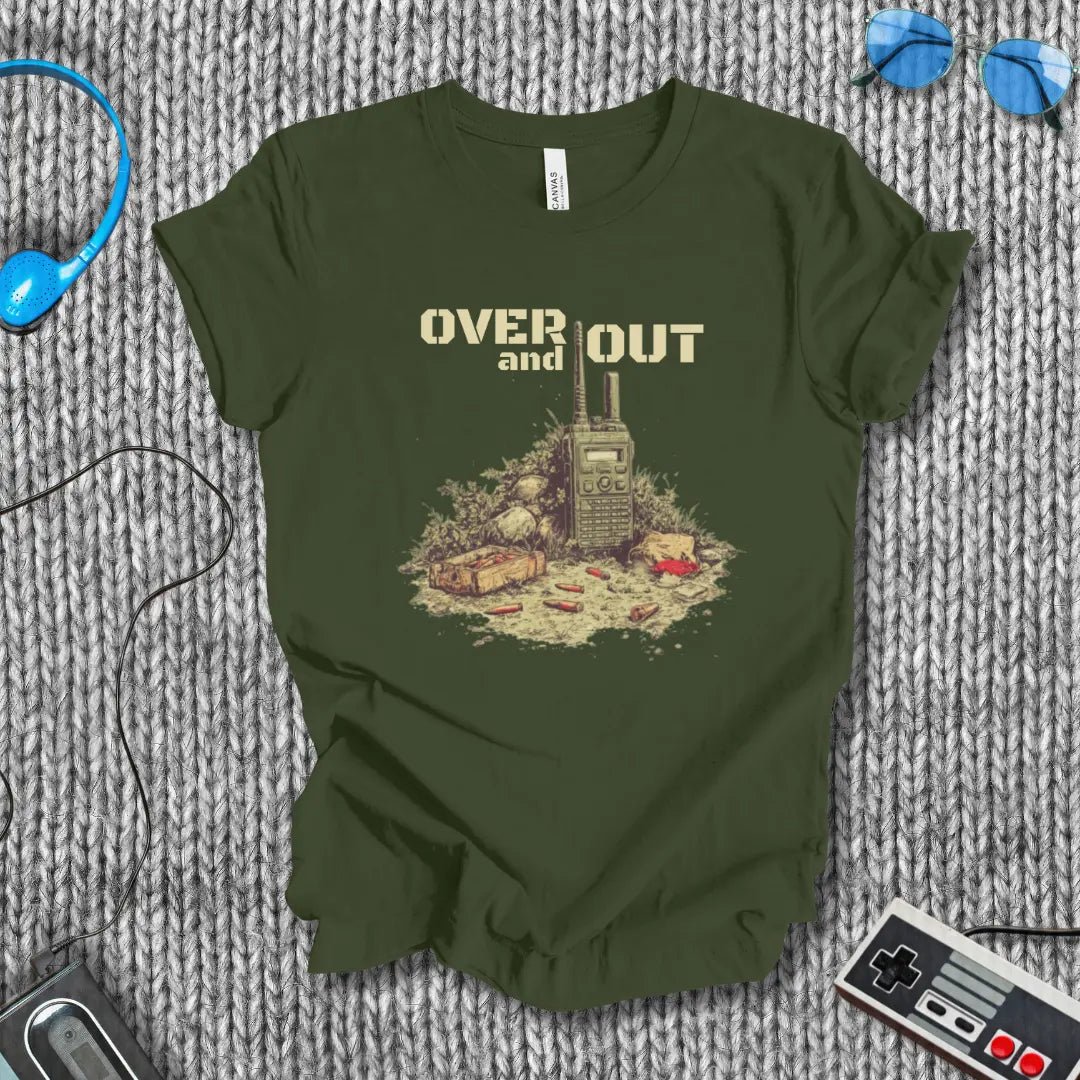 Over and Out T-Shirt Bella+Canvas