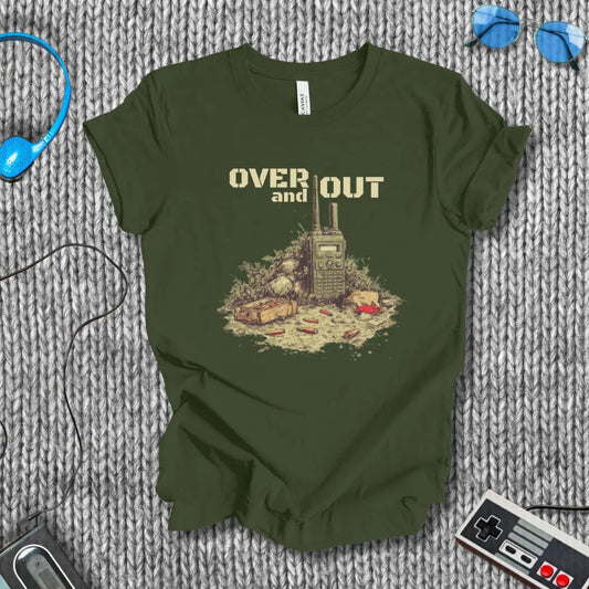 Over and Out T-Shirt Bella+Canvas